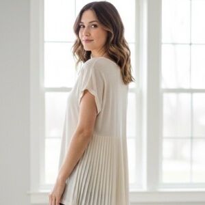 American Eagle Cream Short sleeve top
